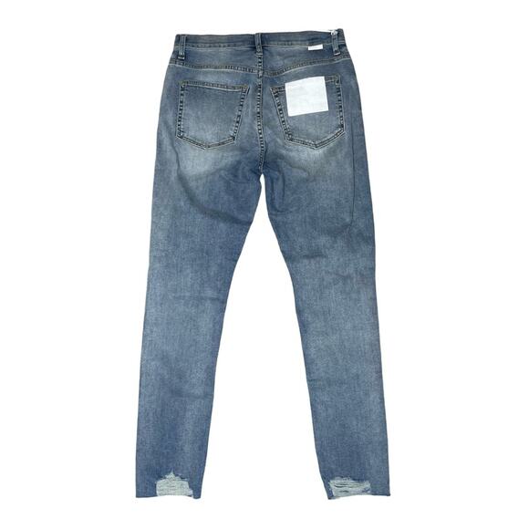 Boyish High-Rise Donny Skinny Jeans in A Fist Full of Dollars Women’s Sz 30 - Picture 4 of 9
